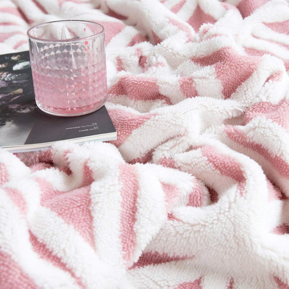 Soft Sherpa Fleece Throw Blanket