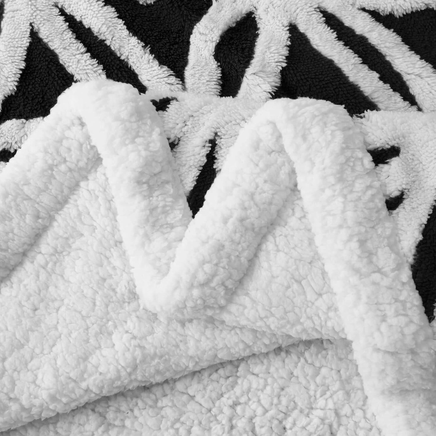Soft Sherpa Fleece Throw Blanket