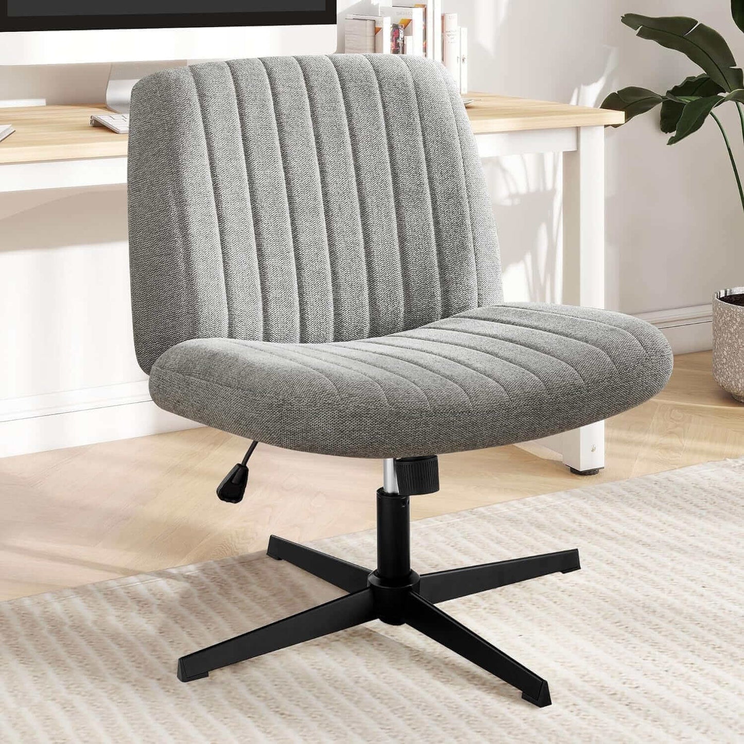 Wide Seat Cross-Legged Chair