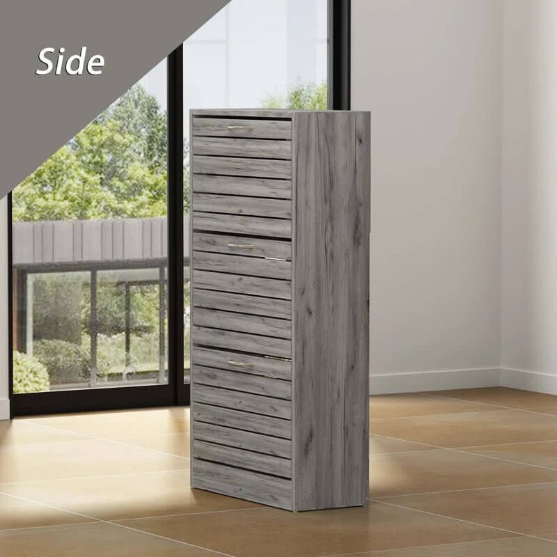 Compact 12 - Pair Shoe Storage Cabinet