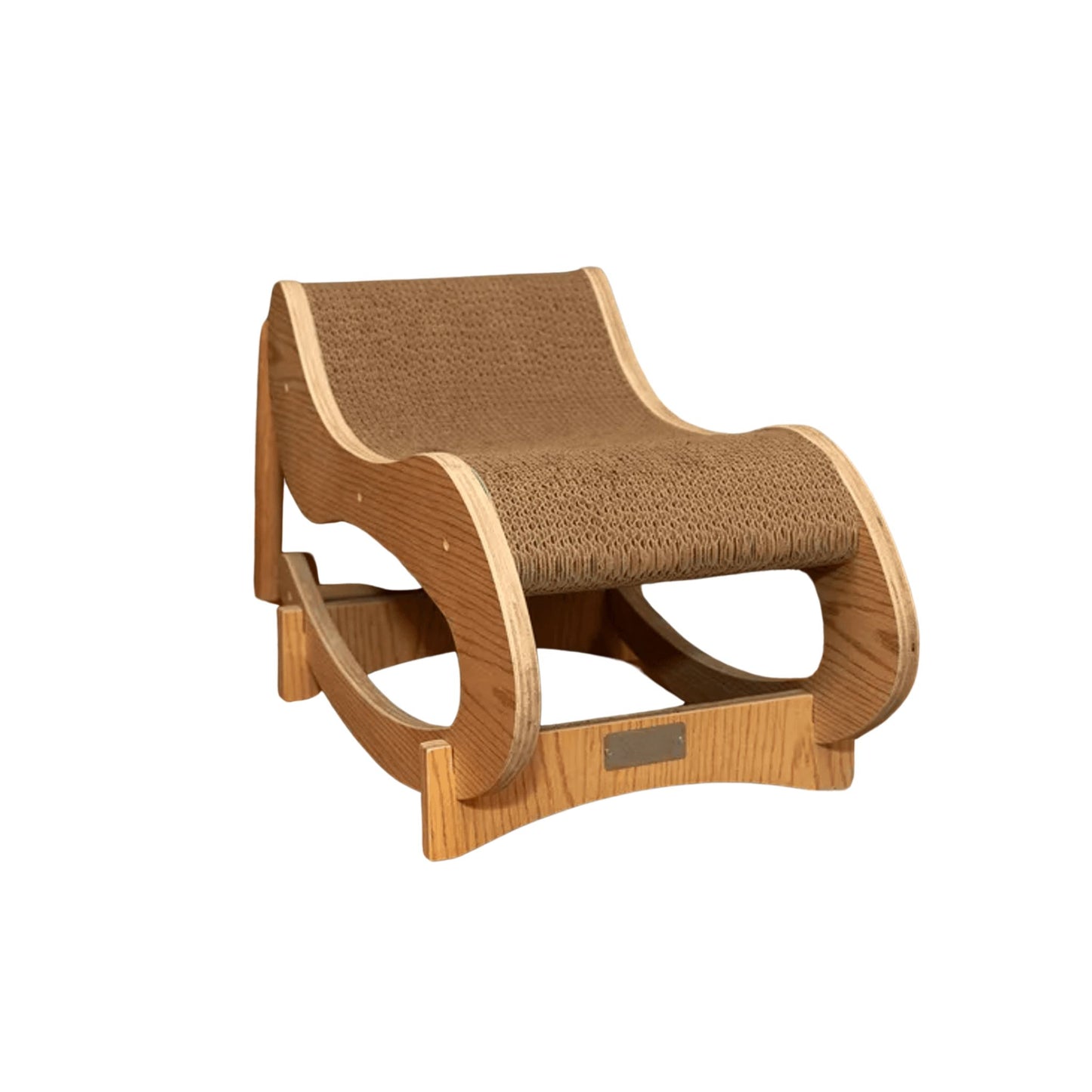 Cat Outdoor Modern Rocking Chair With Detachable Stabilizers