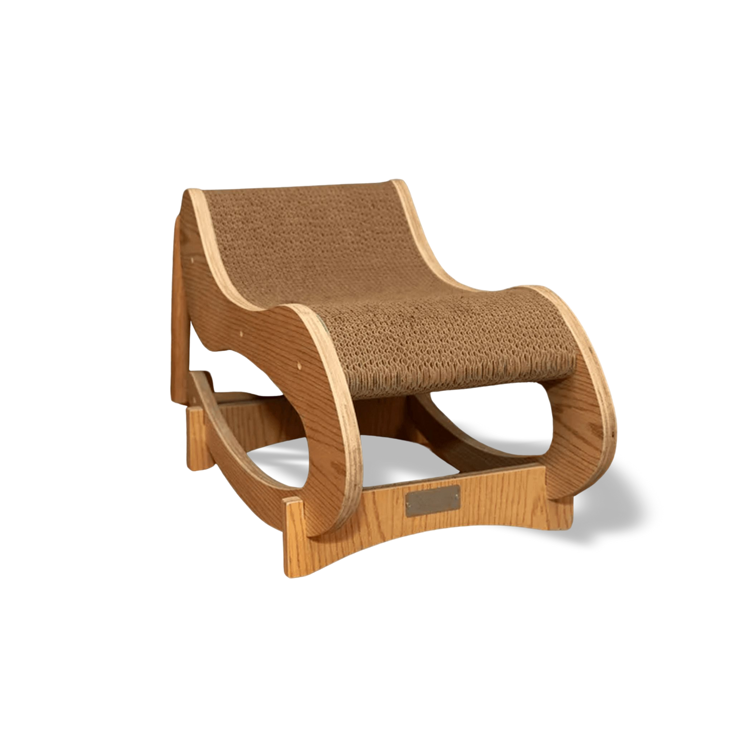 Cat Outdoor Modern Rocking Chair With Detachable Stabilizers