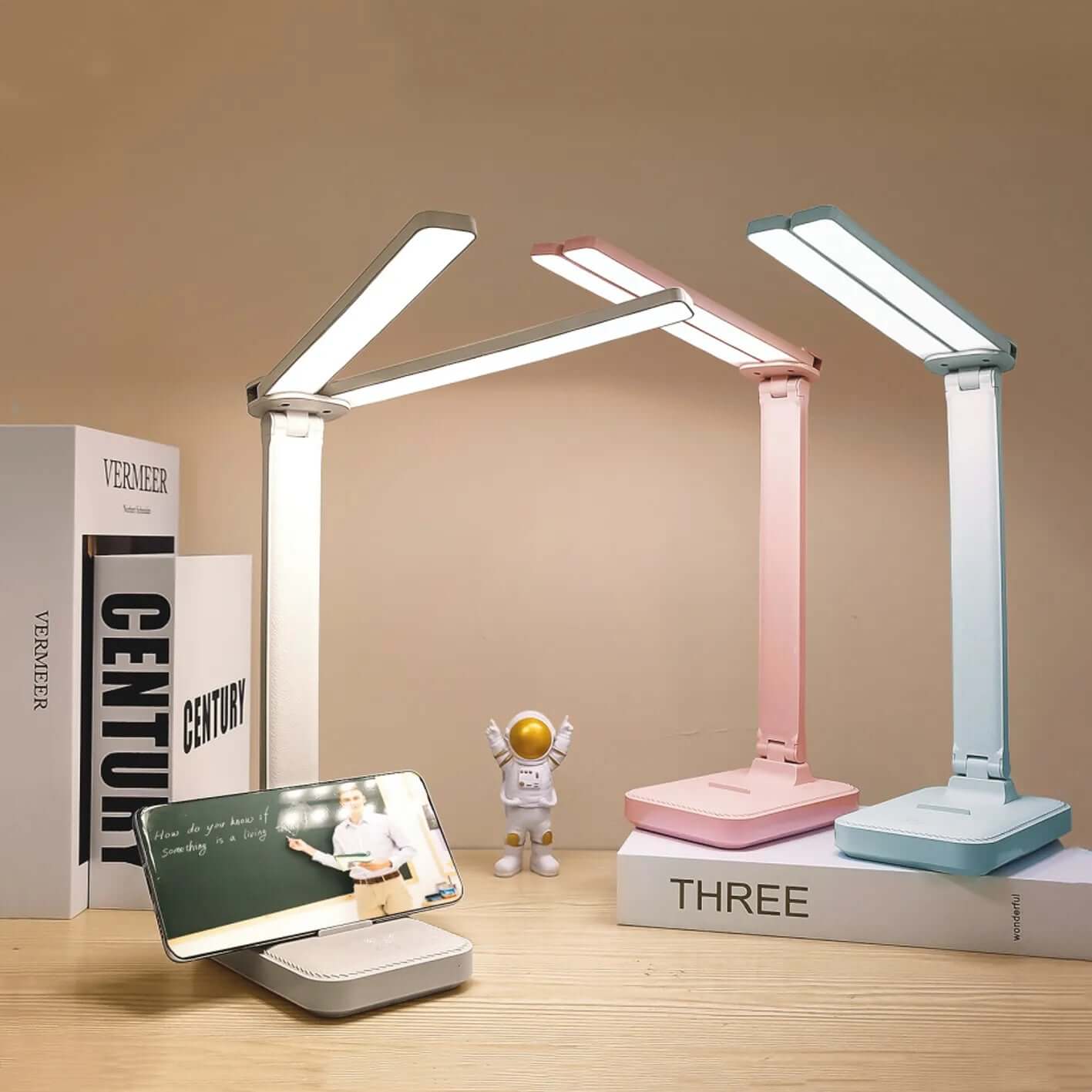 Portable Foldable Desk Lamp with Eye Protection