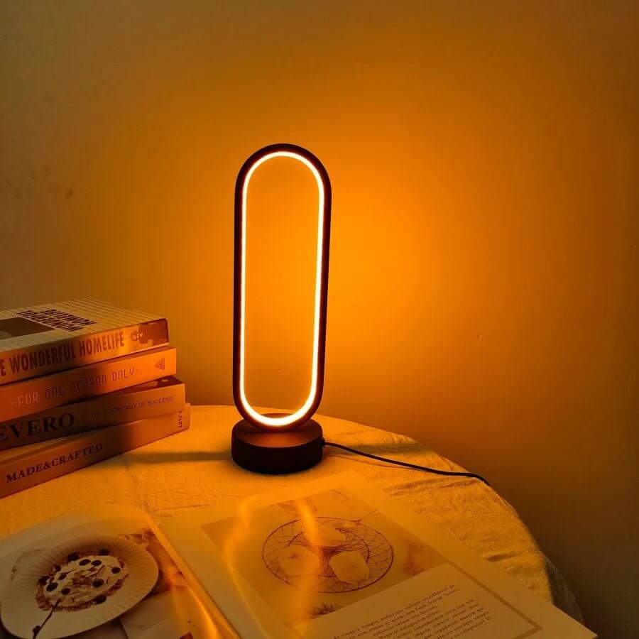 Dimmable LED Ring Light for Bedroom