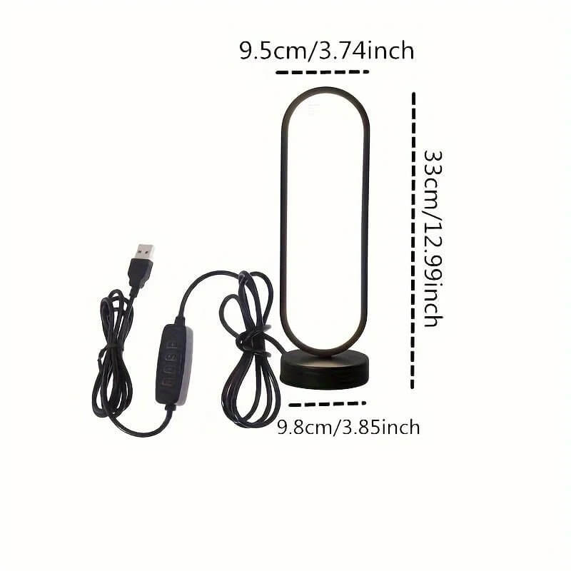 Dimmable LED Ring Light for Bedroom
