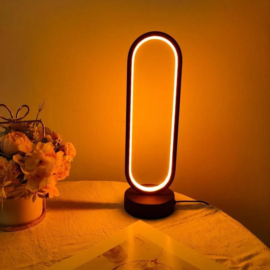 Dimmable LED Ring Light for Bedroom