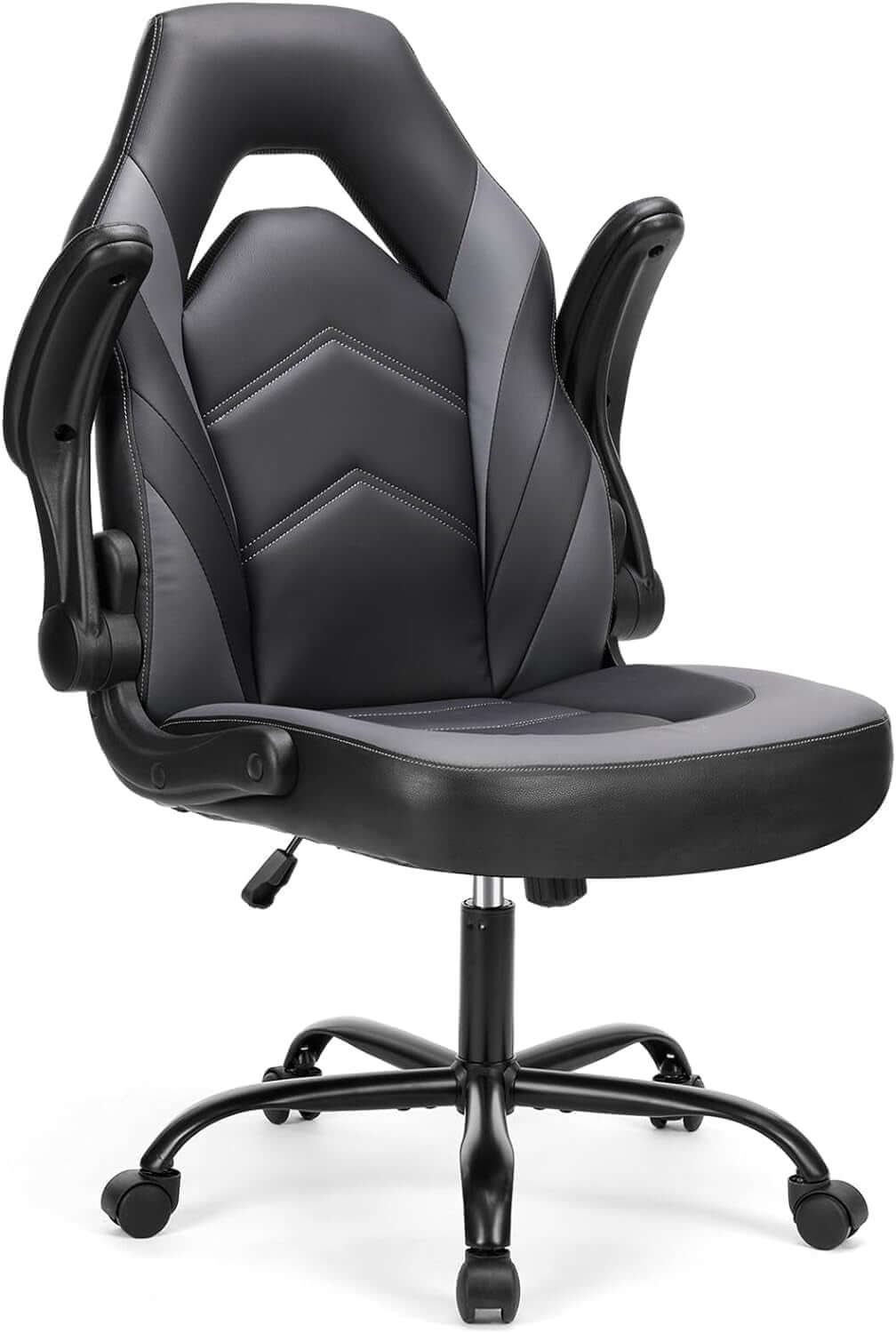 Swivel Desk Chair with Flip - Up Armrests
