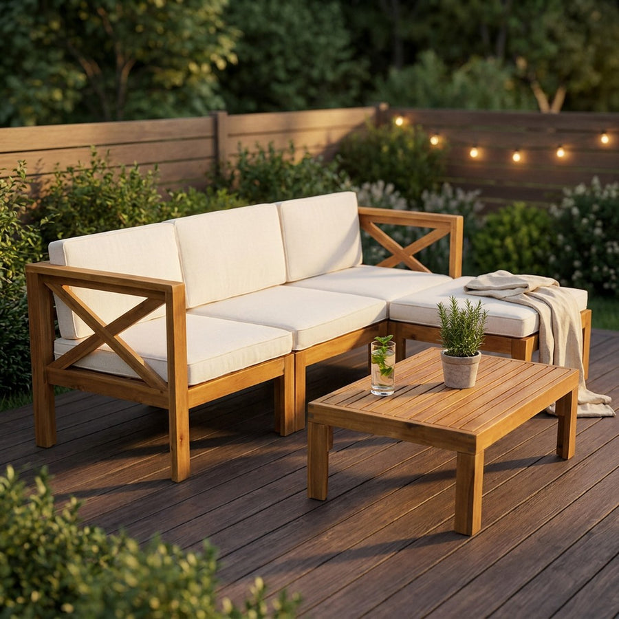 Luxury Modern Patio Furniture & Table and Chair Set for Patio