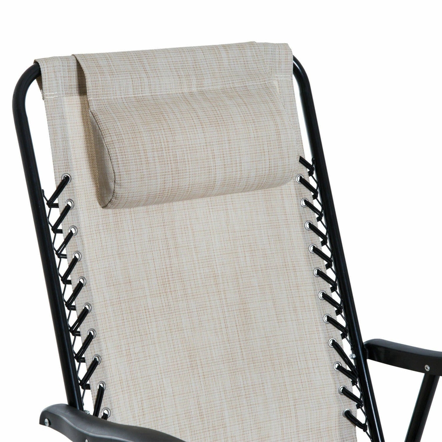 Cream White Rocking Chair