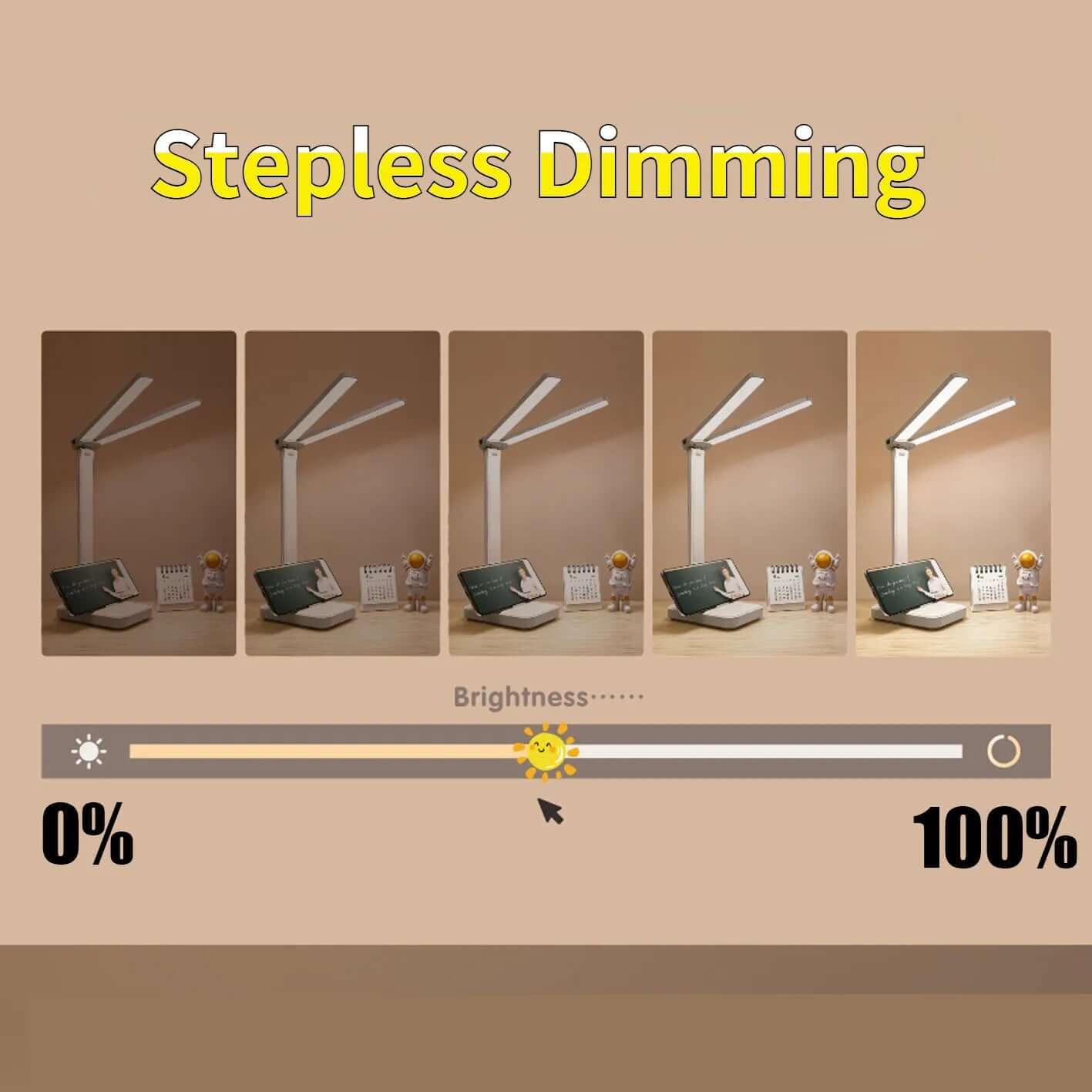 Portable Foldable Desk Lamp with Eye Protection