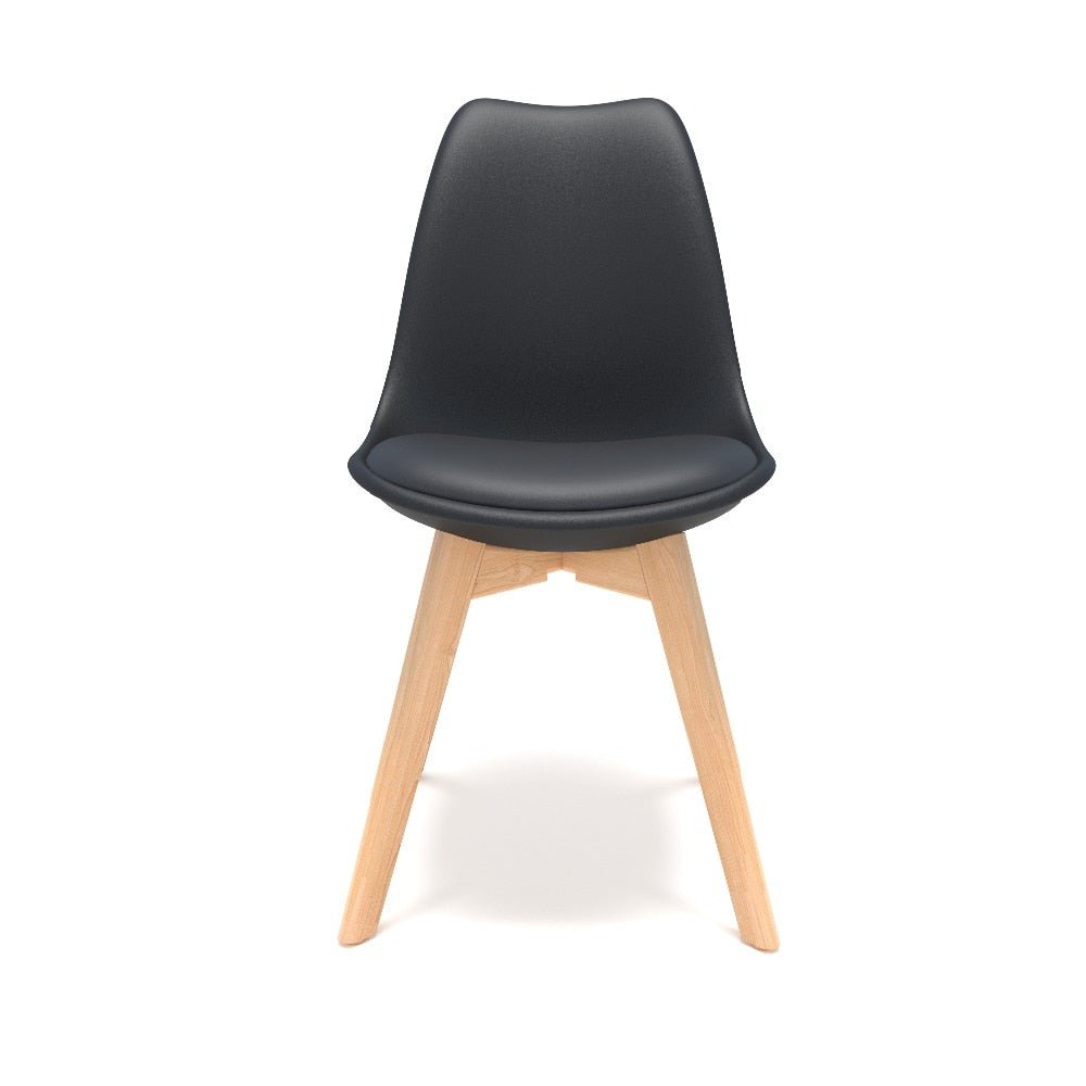 Chic_mid_century_style_dining_chairs_Black_Plastic_Shell