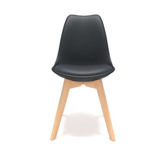 Chic_mid_century_style_dining_chairs_Black_Plastic_Shell