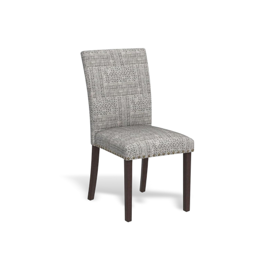 Gray patterned elegant-traditional-dining-room-chairs-set-of-4