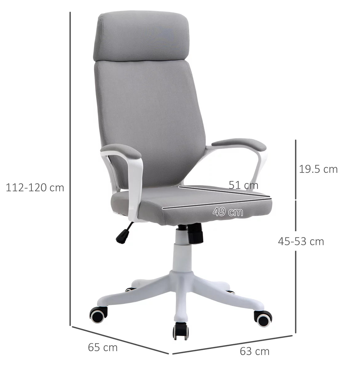 Executive Chair Office Furniture size
