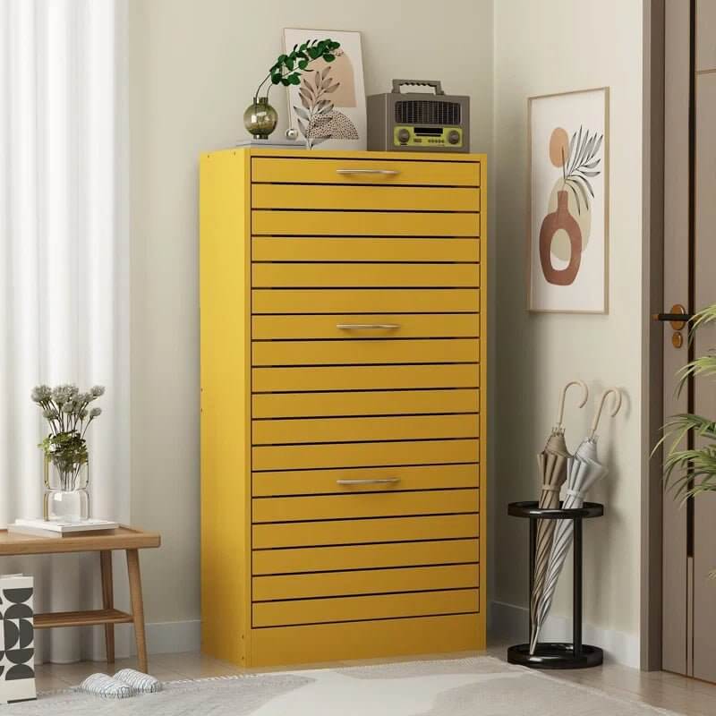 Compact 12 - Pair Shoe Storage Cabinet