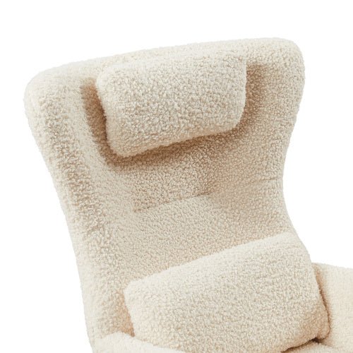 Rocking Chair With High Backrest