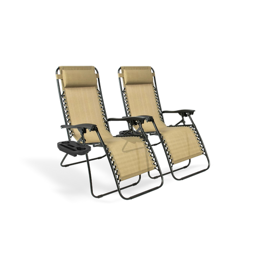 Reclining lounge chairs for neck and back relief, shown against a #f3f3f3 studio backdrop.