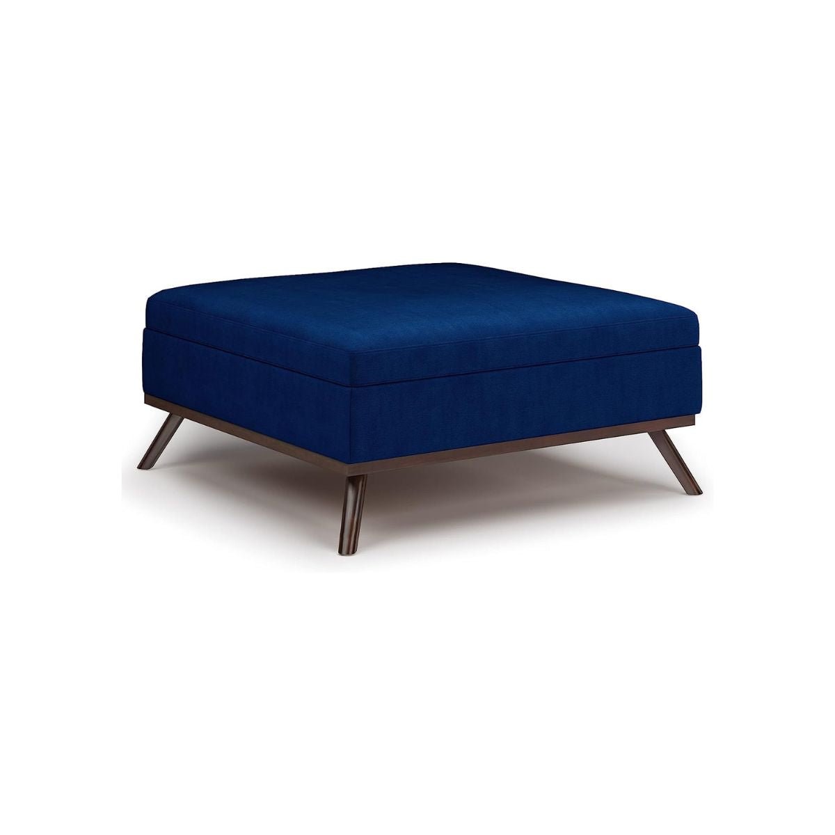 Stylish_Furniture_Coffee_Tables_Blue_Velvet_Coffee_Table