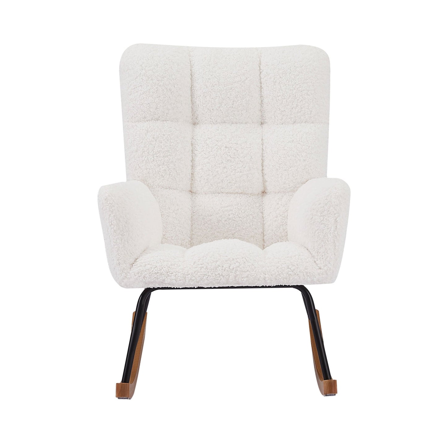Rocking Chair Living Room with High Backrest