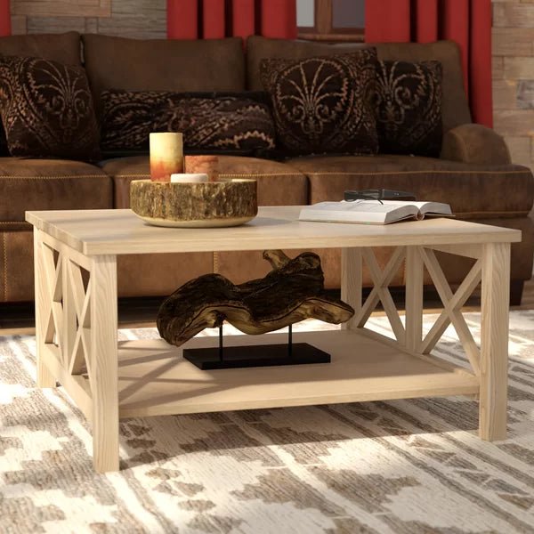 hardwood_coffee_table_with_shelf