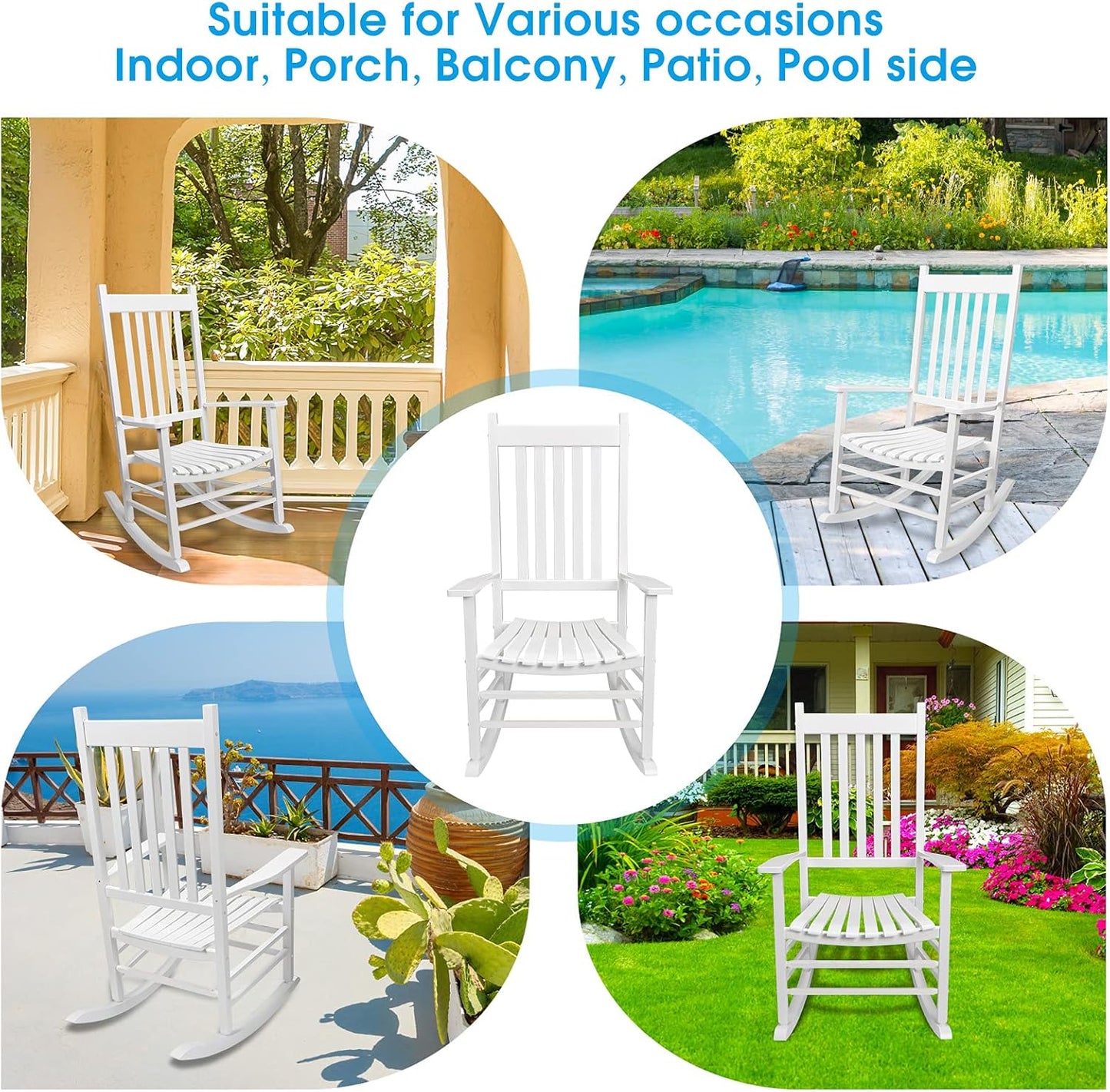 Classic Chairs Wood Rocker