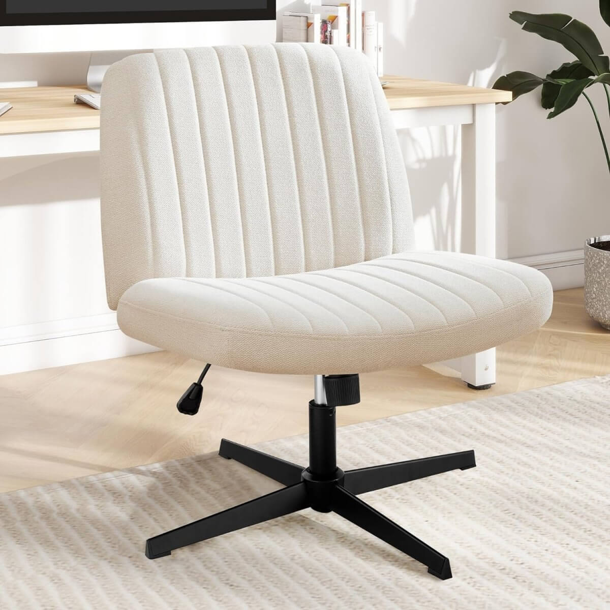 Wide Seat Cross - Legged Chair
