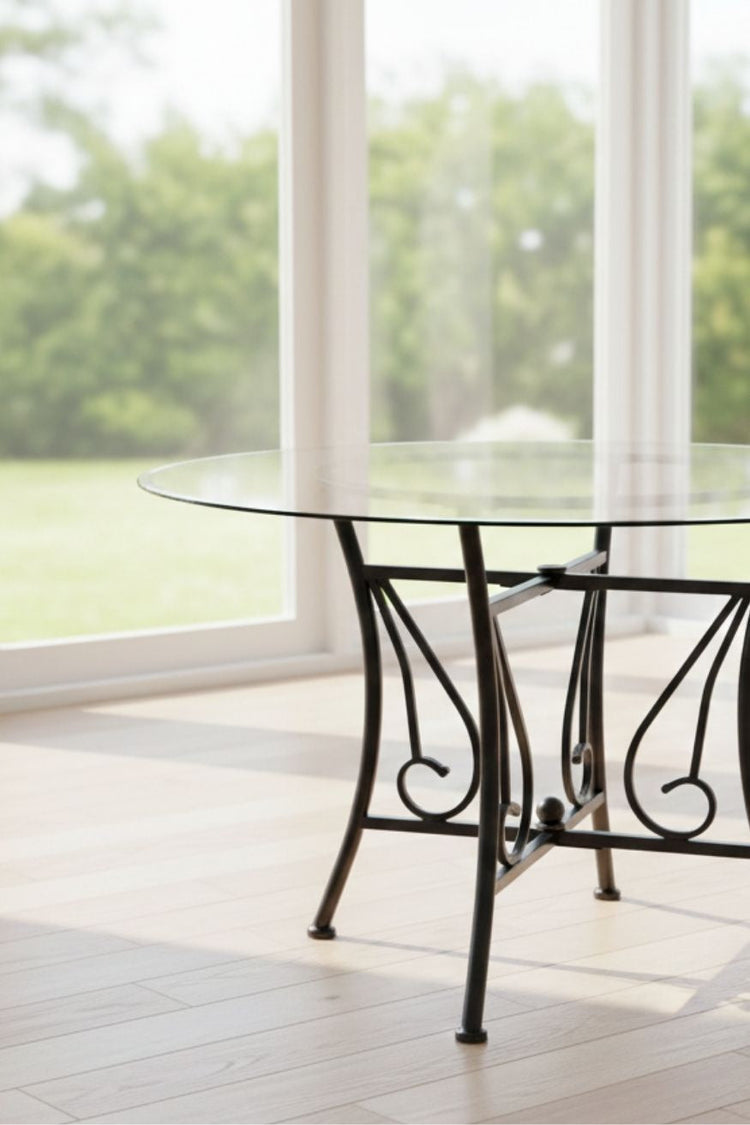 mid modern dining table