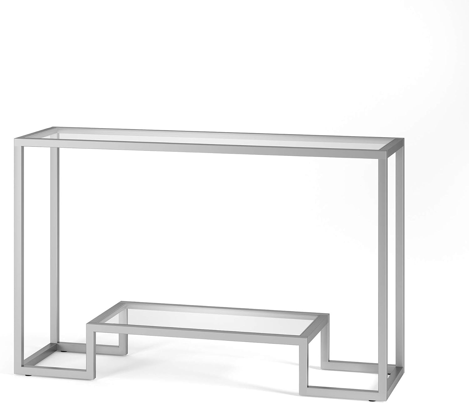 Entryway Table in Satin Nickel