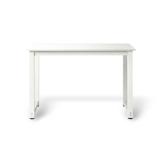 110cm space-saving computer desk on a #f3f3f3 studio background