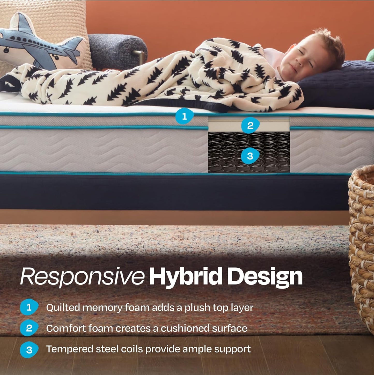 Hybrid Memory Foam Mattress