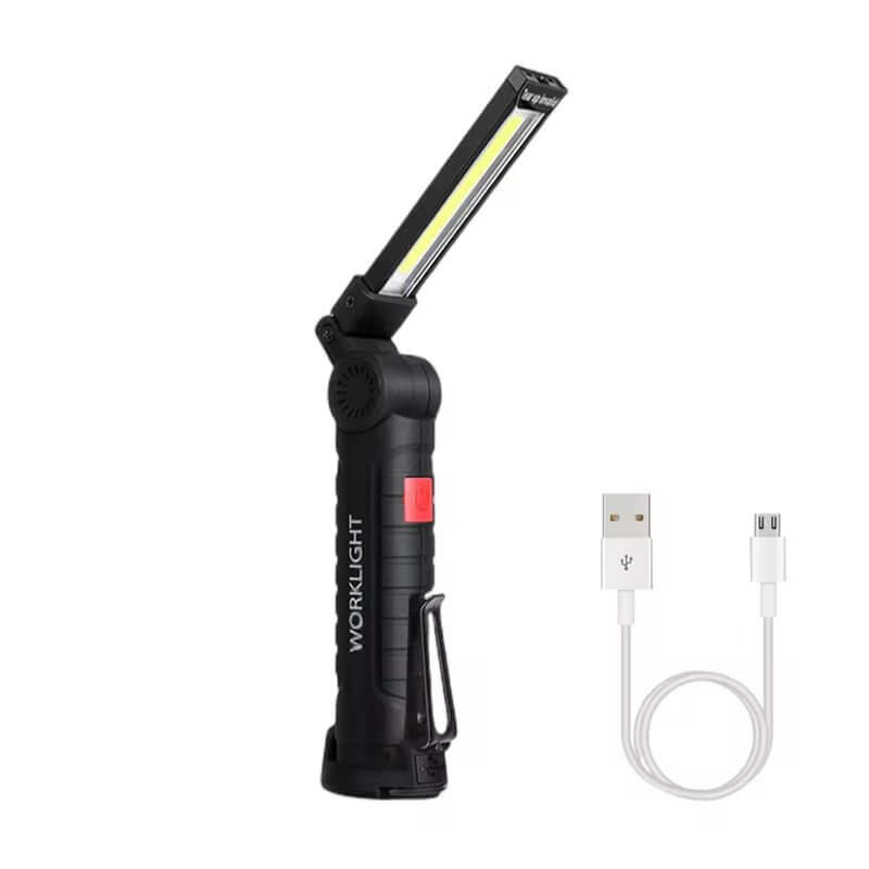 Portable COB LED Lantern with Built - In Battery