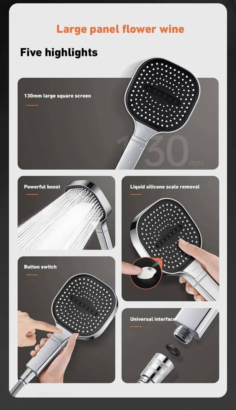 Xiaomi 3 - Mode High - Pressure Shower Head