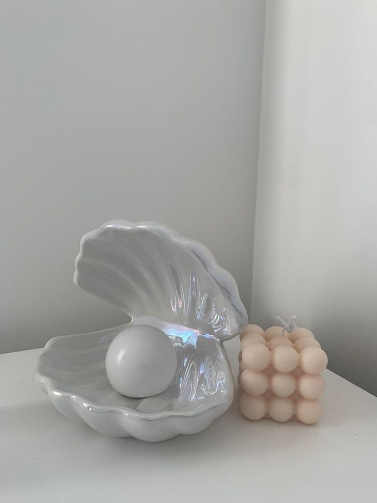 Nordic Ceramic Pearl Nightlight with LED