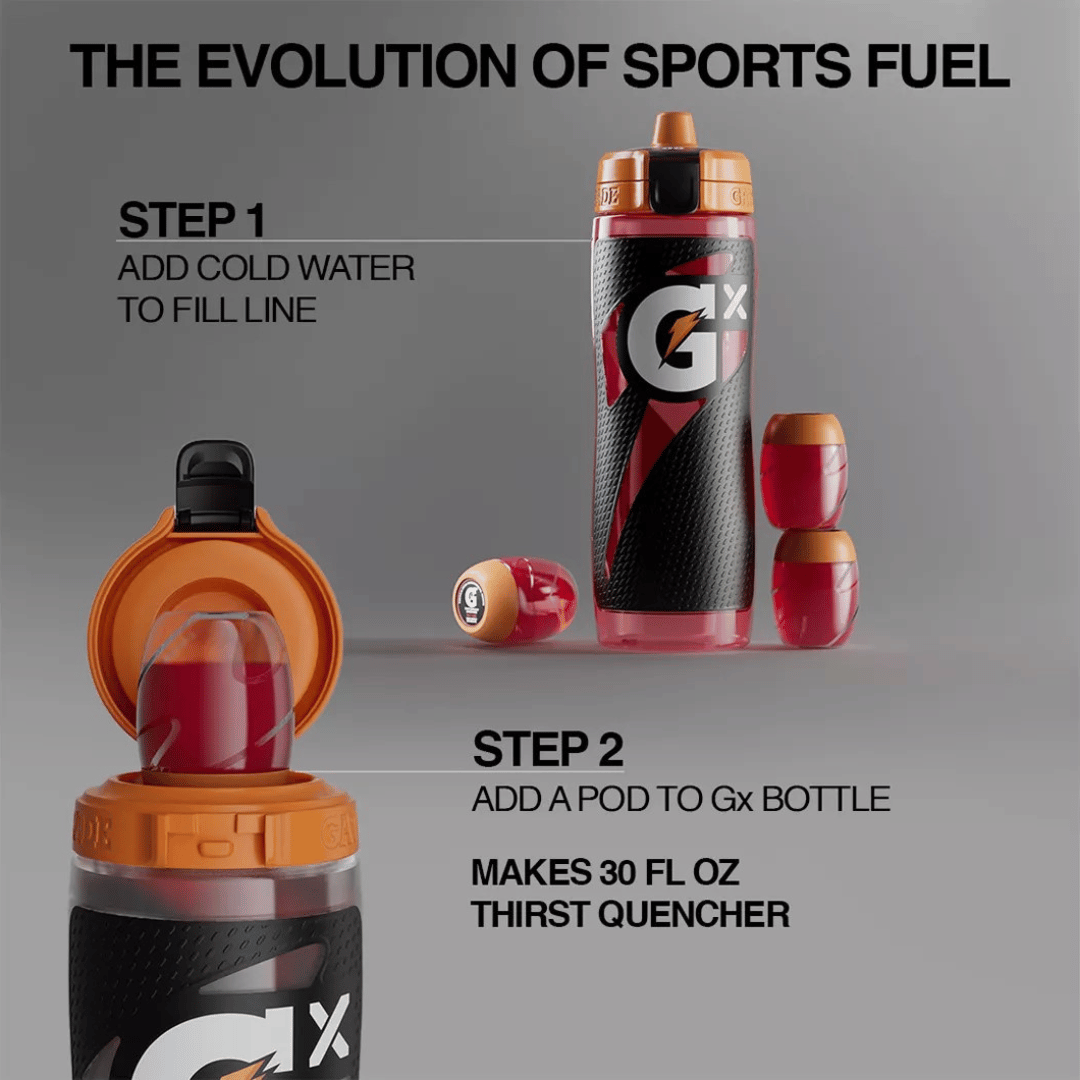 Gx Stainless Steel Bottle | 32 Oz | Gatorade