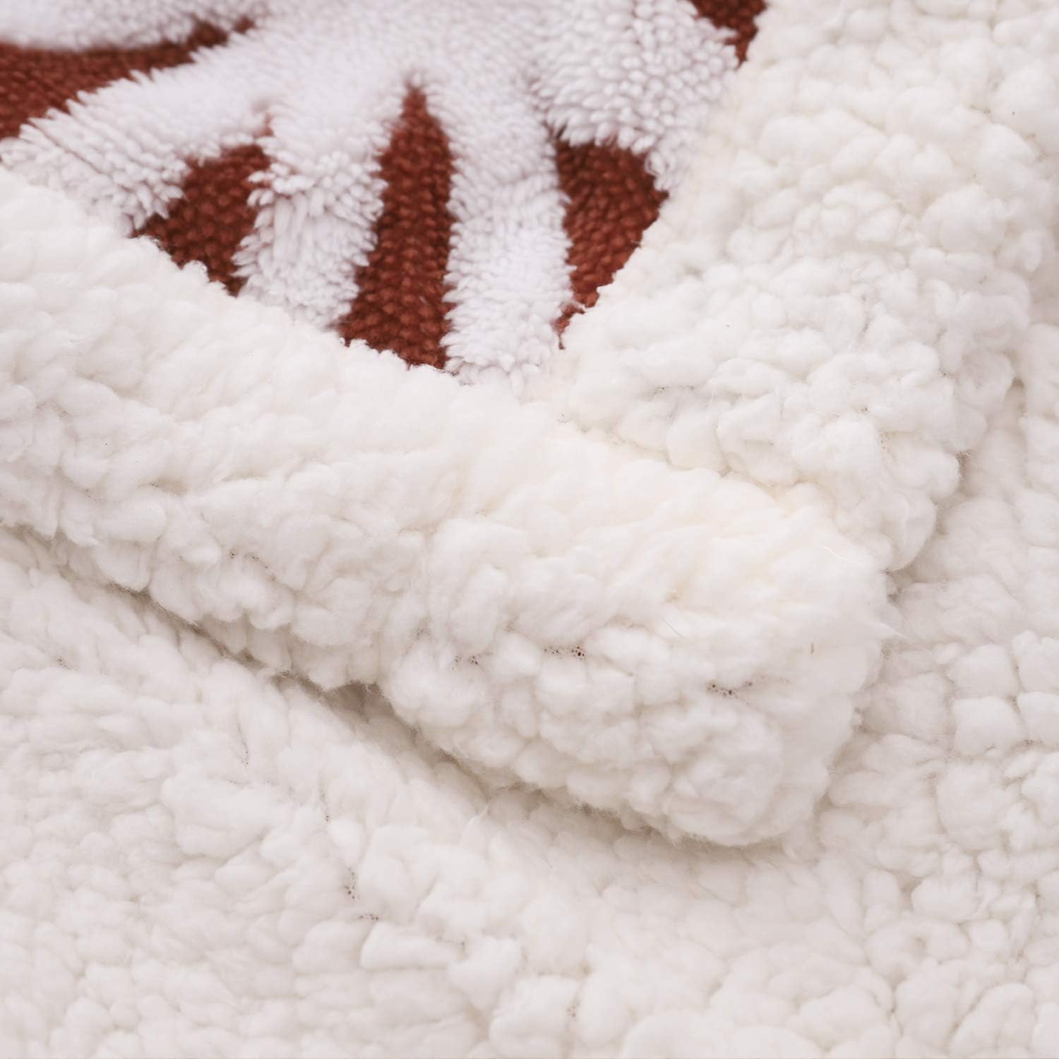 Soft Sherpa Fleece Throw Blanket 