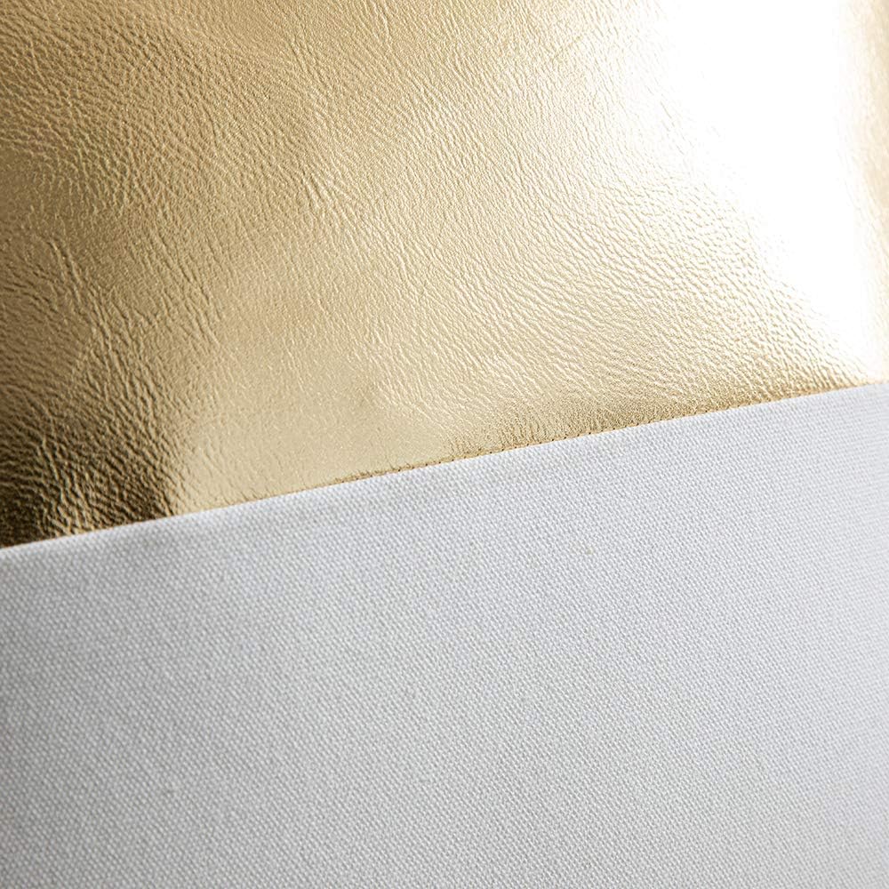 Leather and Cotton Throw Pillow Covers (Set of 2)