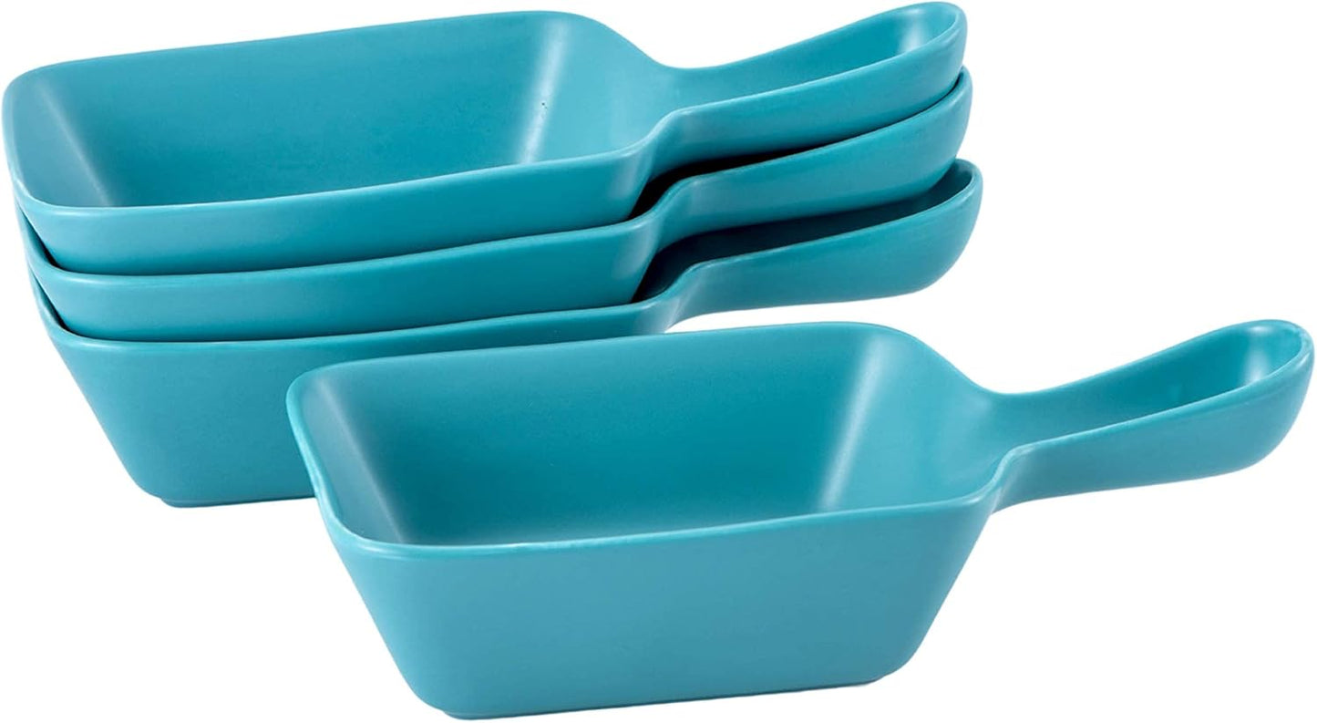 Microwave-Safe French Porcelain Baking Dishes