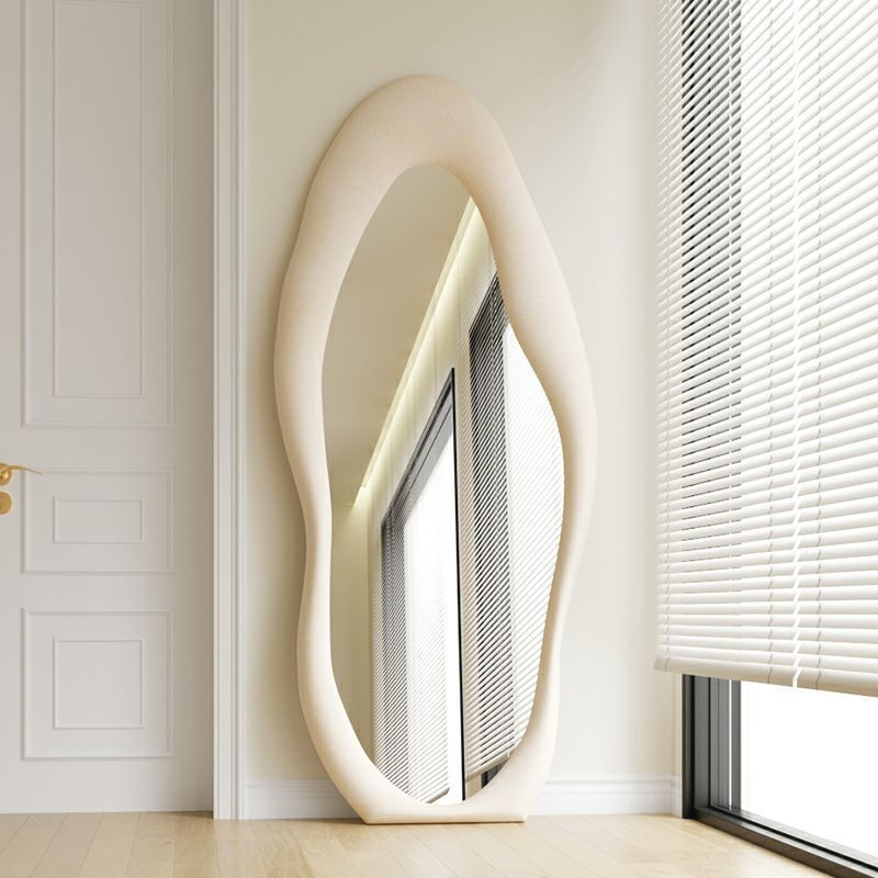 Amon Full Length Mirror Wavy Mirror Floor Mirror