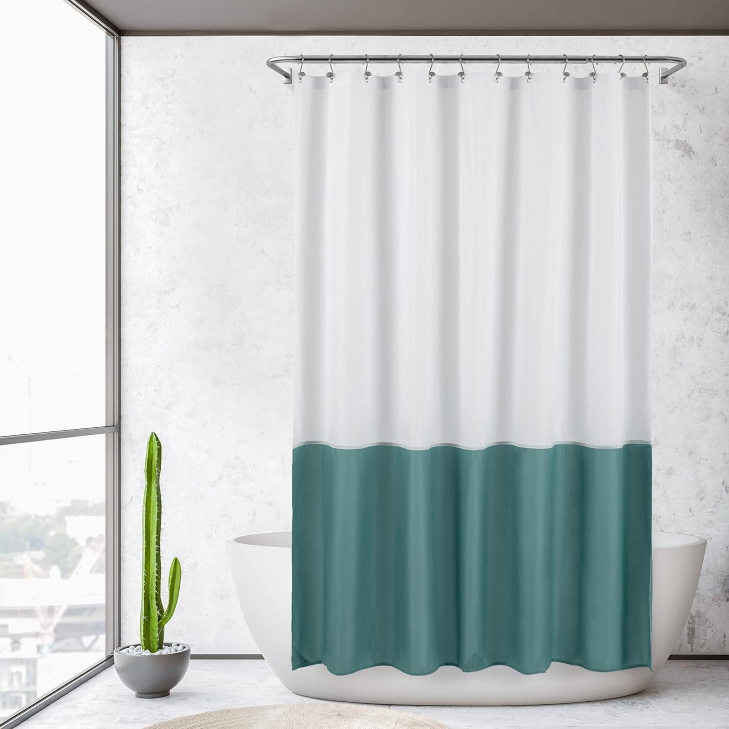 Washable Waterproof Shower Curtain Liner