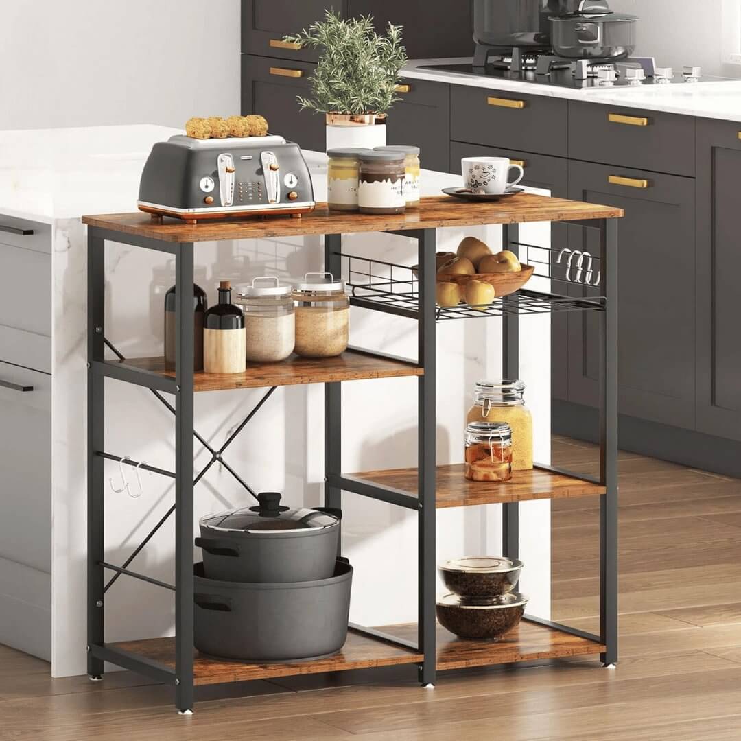 3 - Tier Kitchen Baker's Rack with Storage