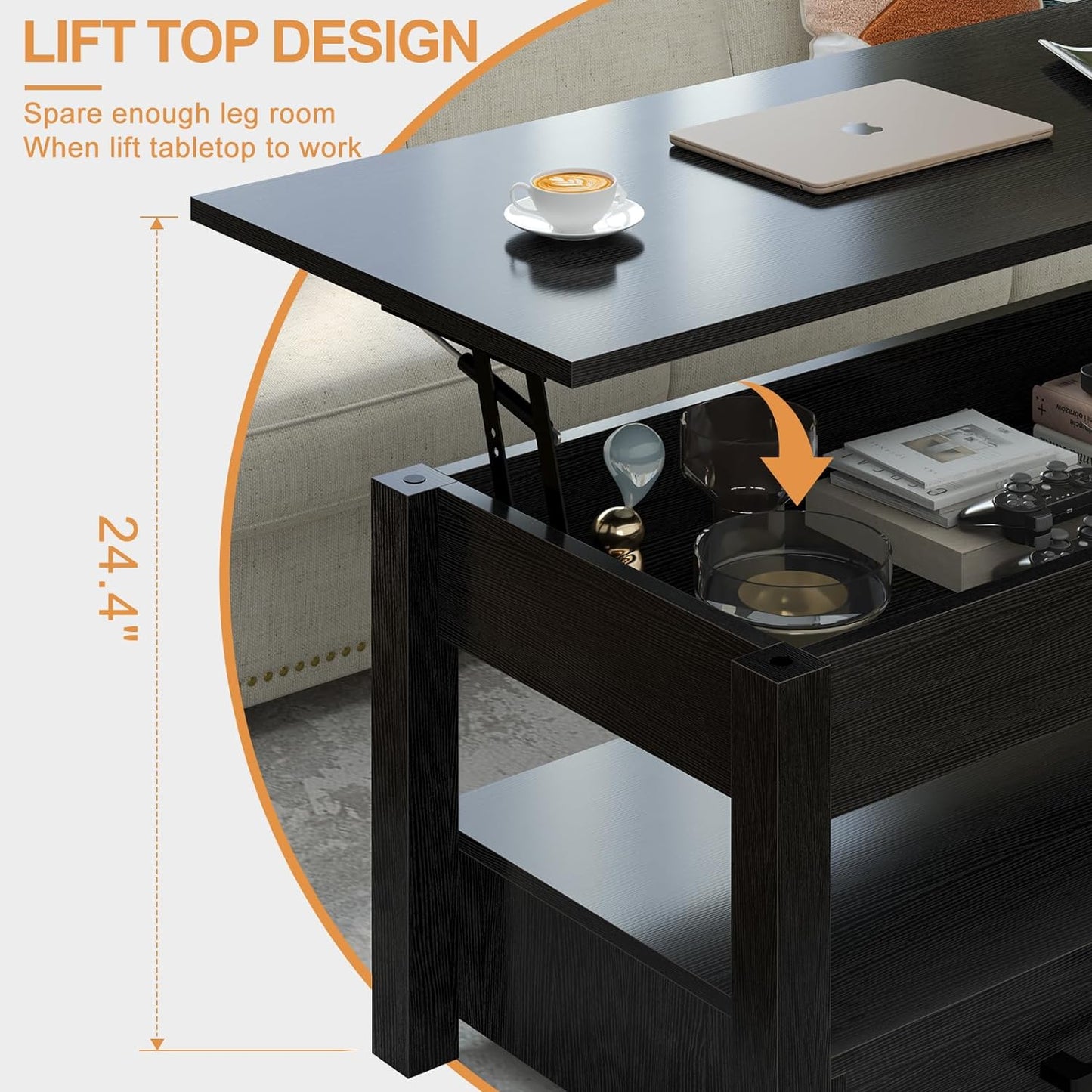 Versatile Center Table for Living Room