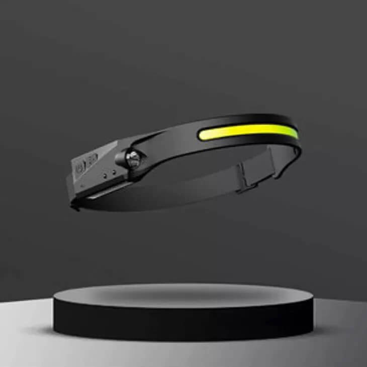 LED Sensor Headlamp Built - In Battery