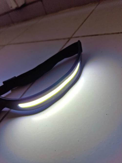 LED Sensor Headlamp Built - In Battery