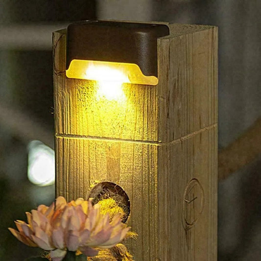 Solar Powered Step Lights for Patio