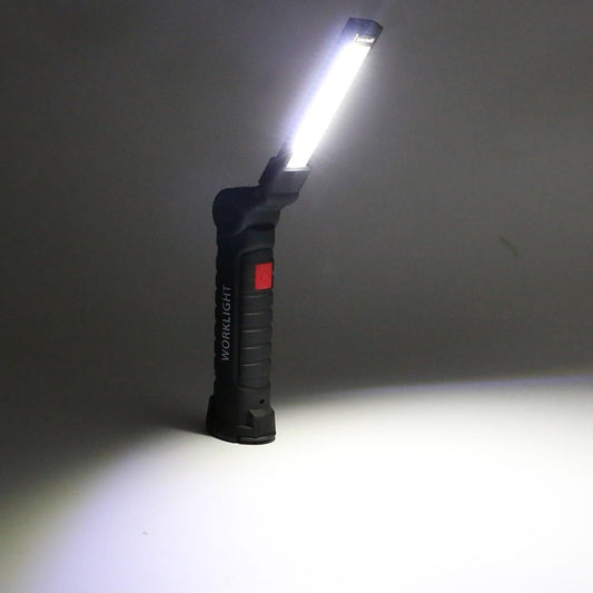 Portable COB LED Lantern with Built-In Battery