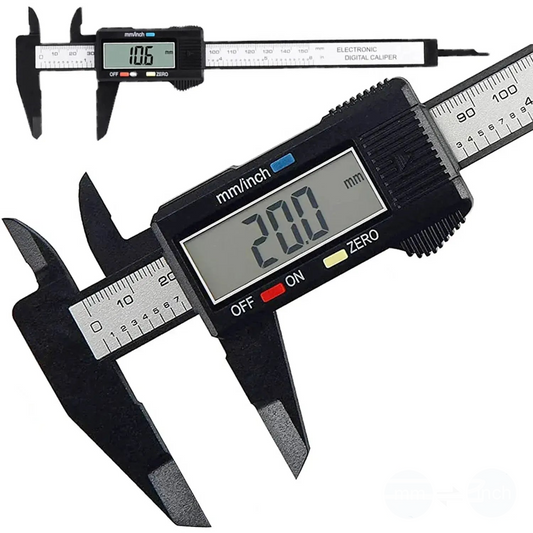 150Mm 100Mm Electronic Digital Caliper Carbon Fiber Dial Vernier Caliper Gauge Micrometer Measuring Tool Digital Ruler