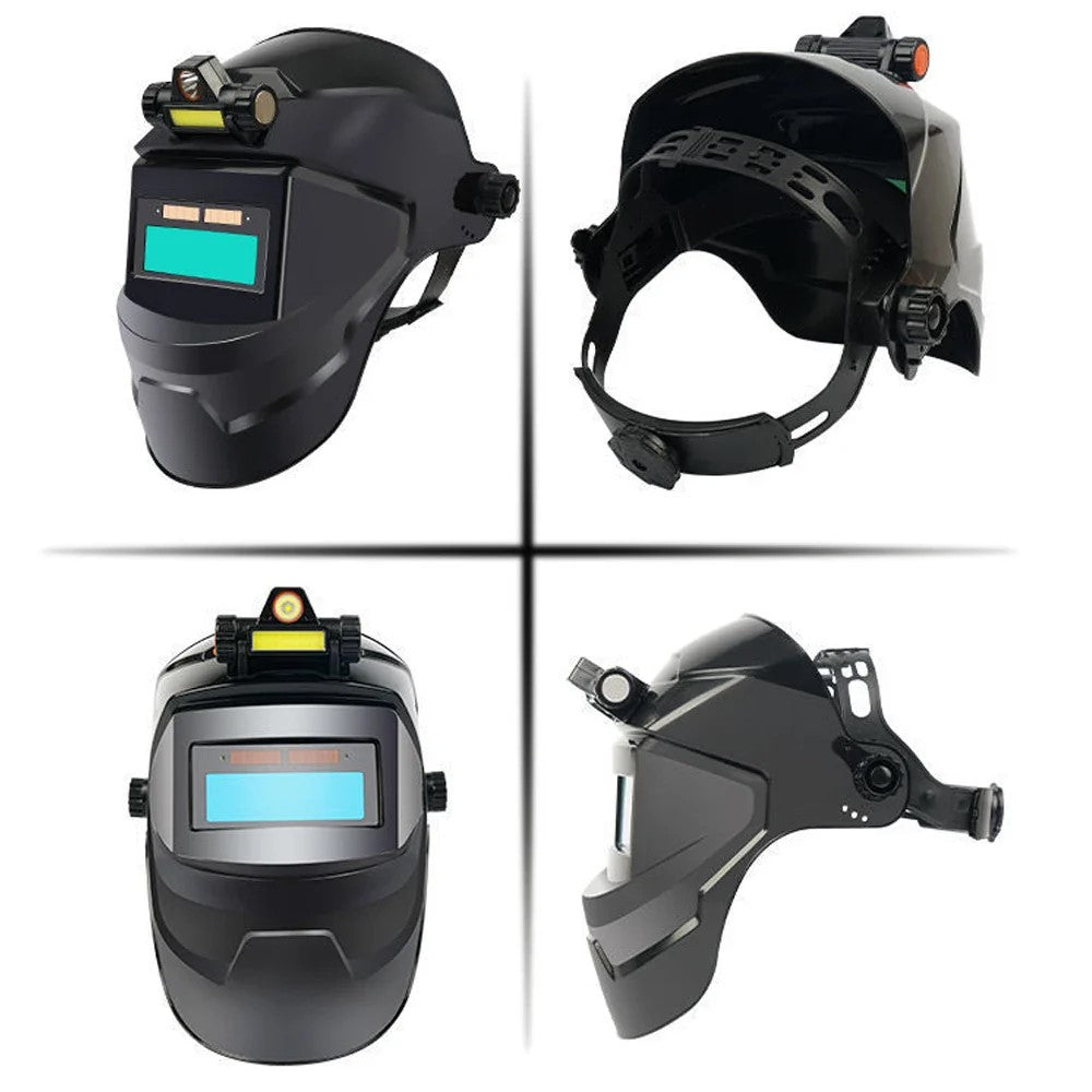 Advanced Solar Welding Helmet with Wide View