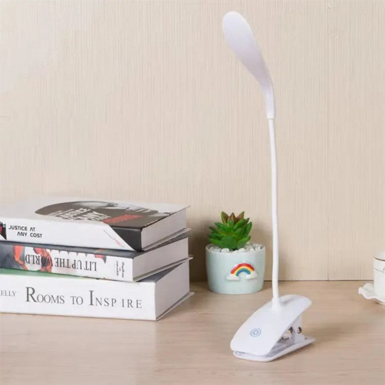 Clip-On LED Desk Lamp with 3 Brightness