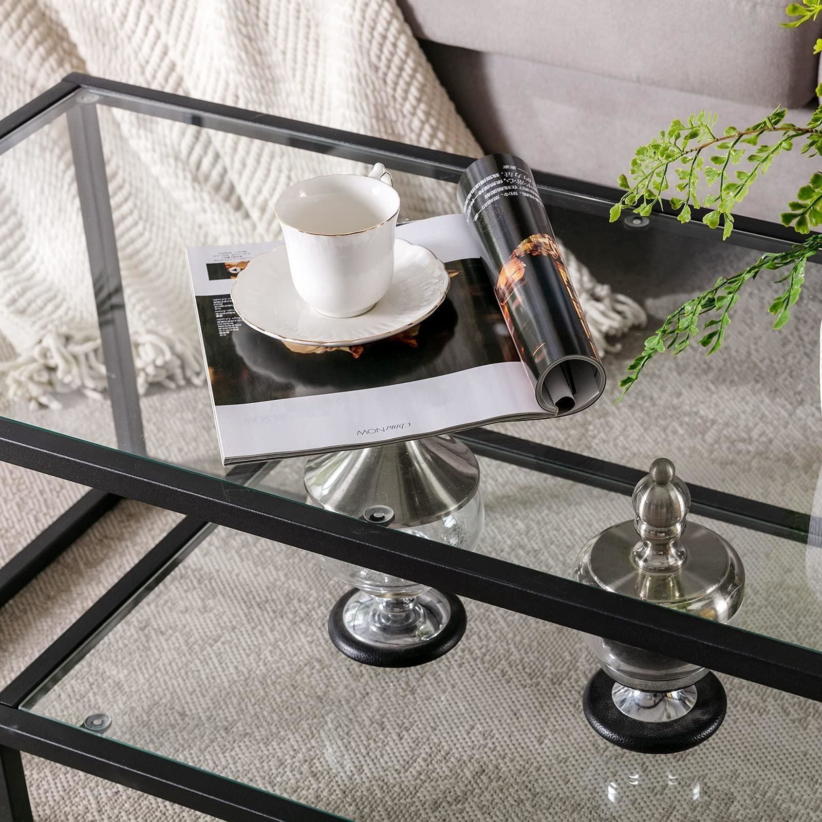 Entryway Table in Satin Nickel