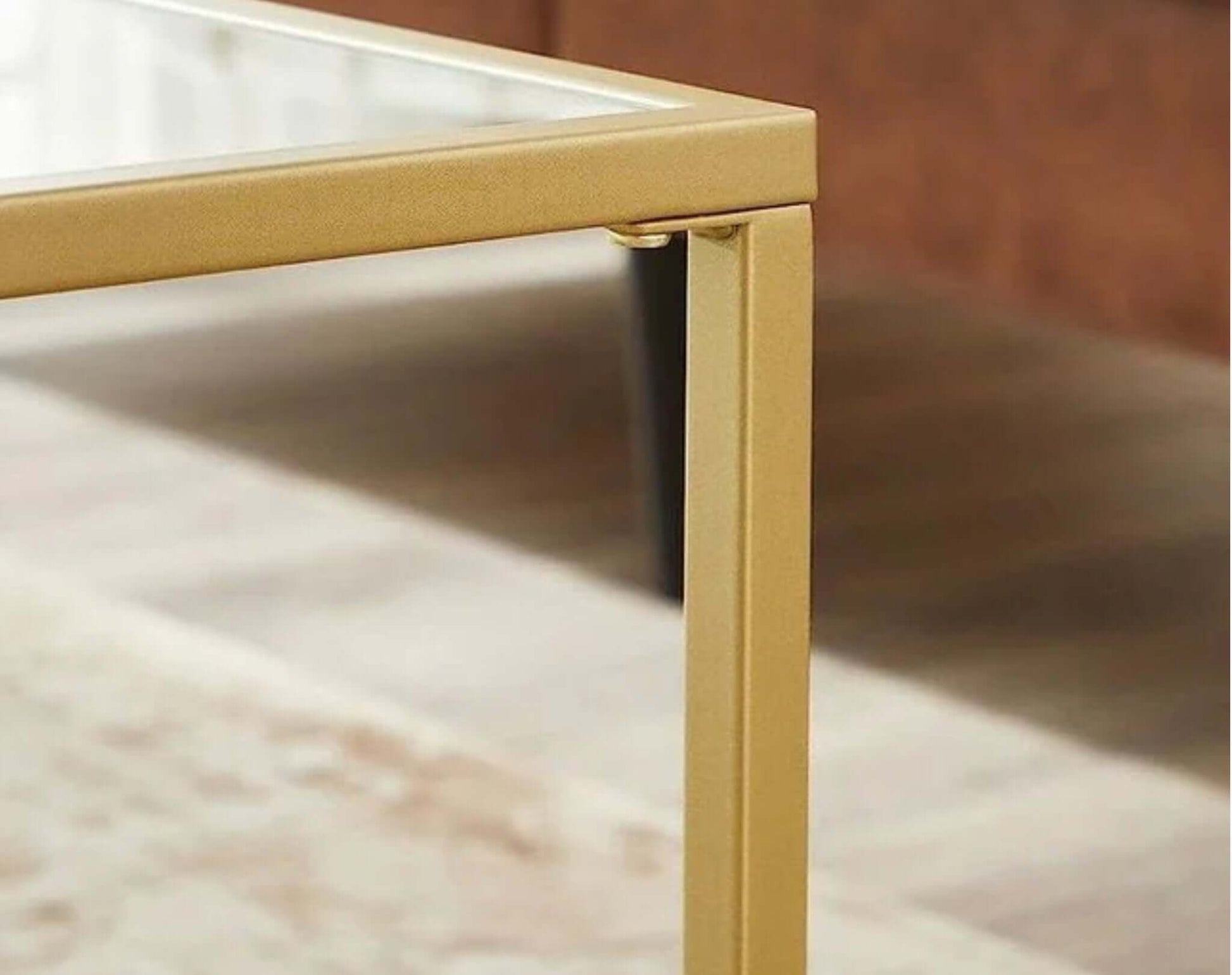 Entryway Table in Satin Nickel